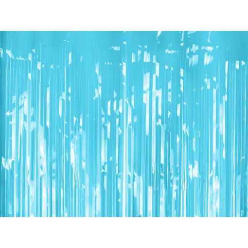 Picture of BACK DROP CURTAIN BABY BLUE 100 X 200CM